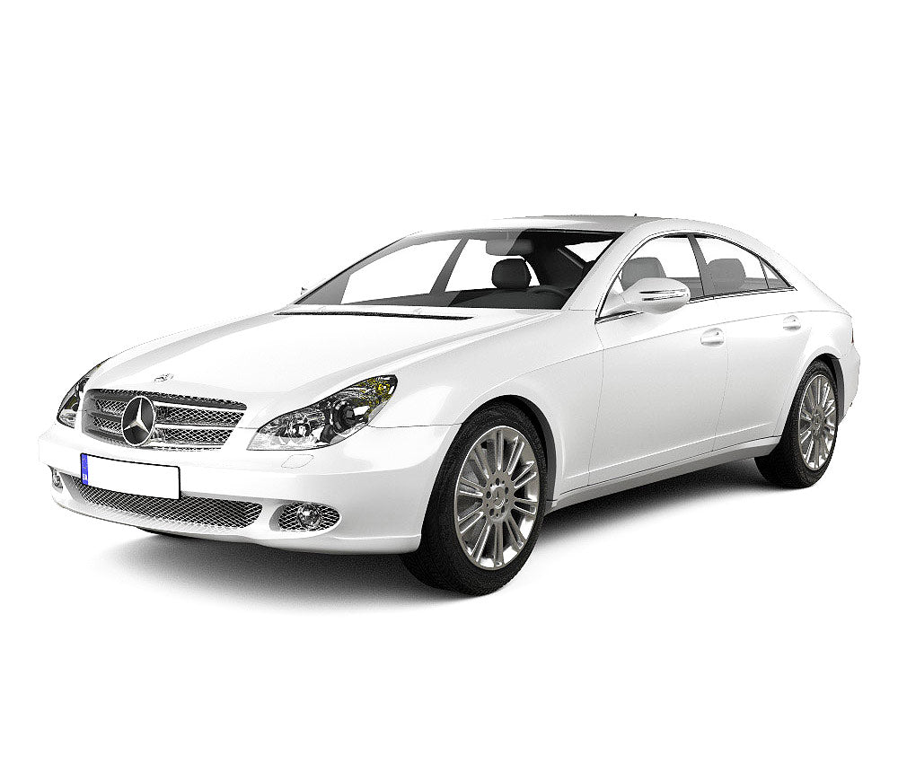 Tapis avec bords relevés Mercedes CLS C219 fabrication 06.2004 - 10.2010, carrosserie coupé