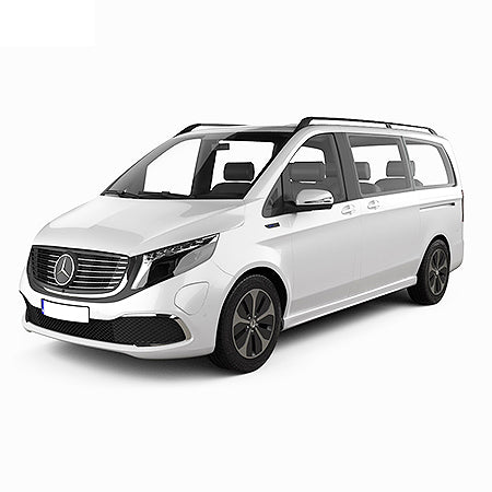 Tapis avec bords relevés Mercedes EQV fabrication 10.2020 - présent, carrosserie van