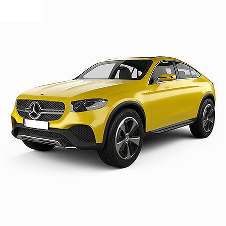 Tapis de voiture Mercedes GLC Coupe fabrication 09.2016 - présent, carrosserie coupé