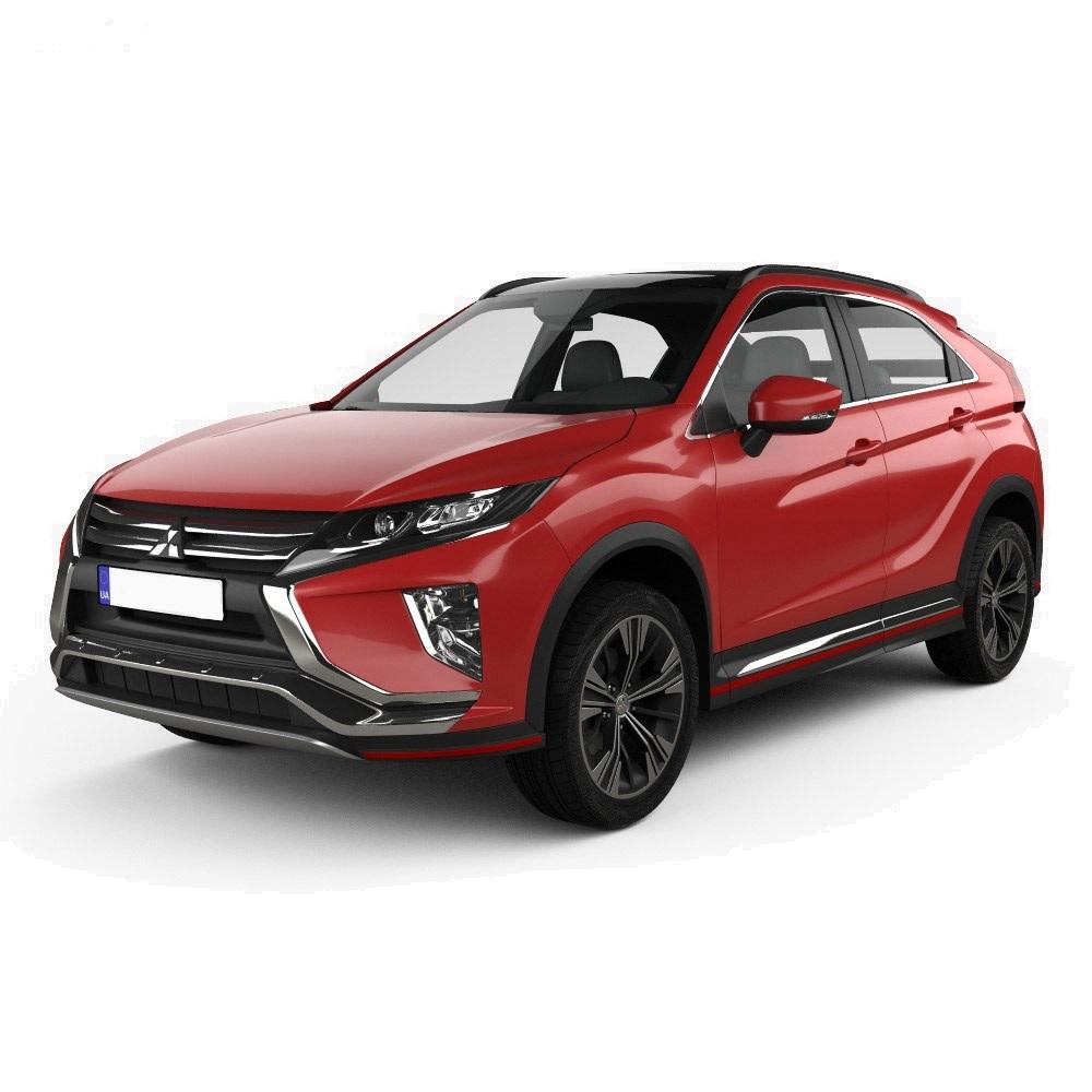 Protection de seuil de porte en acier inoxydable Mitsubishi Eclipse