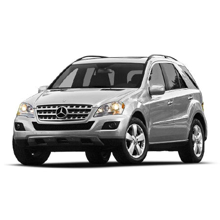 Protection de seuil de porte en acier inoxydable Mercedes ML W164 fabrication 08.2005 - 2011, carrosserie suv