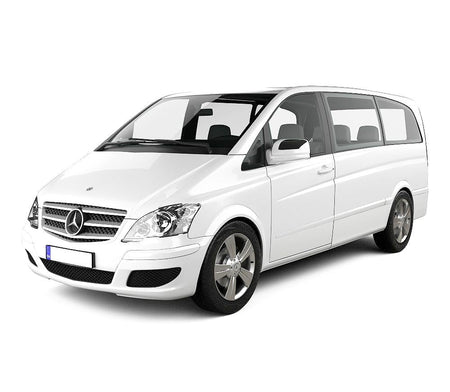 Protection de seuil de porte en acier inoxydable Mercedes Viano fabrication 09.2003 - 05.2014, carrosserie van