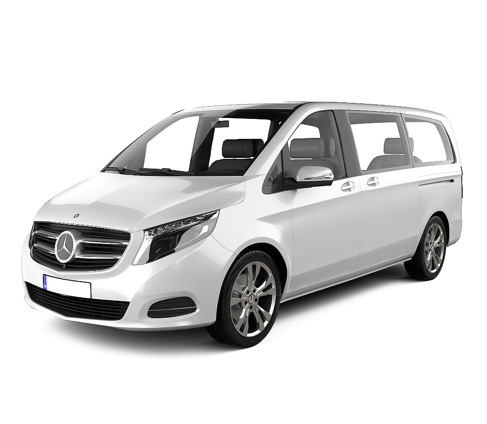 Tapis avec bords relevés Mercedes Vito W447 fabrication 10.2014 - présent, carrosserie van