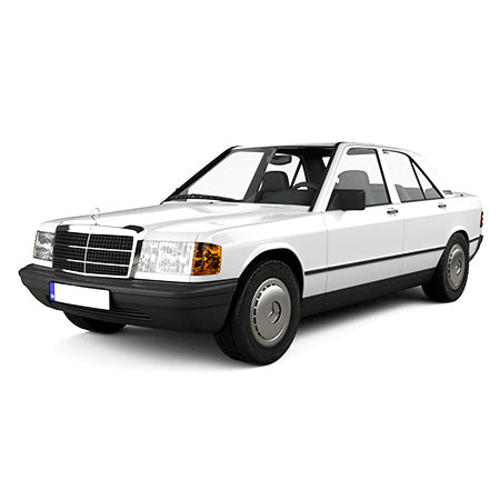 Tapis de voiture Mercedes W201 fabrication 1982 - 1993, carrosserie sedán