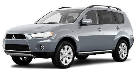 Tapis avec bords relevés Mitsubishi Outlander II fabrication 03.2007 - 08.2012, carrosserie suv