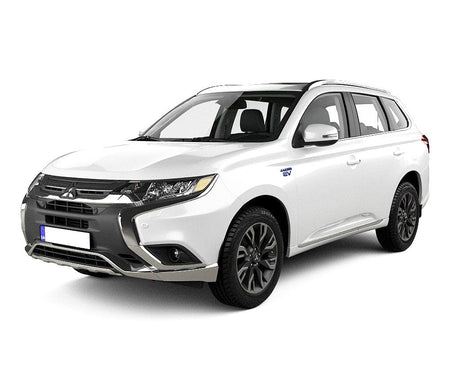 Protection de seuil de porte en acier inoxydable Mitsubishi Outlander III fabrication 09.2012 - présent, carrosserie suv