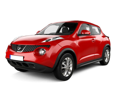 Protection en acier inoxydable pour pédale repos-pied Nissan Juke I fabrication 06.2010 - 05.2014, carrosserie suv