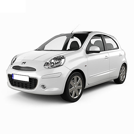 Protection en acier inoxydable pour pédale repos-pied Nissan Micra K13 fabrication 2010 - 05.2013, carrosserie berline