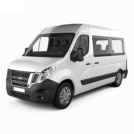 Tapis avec bords relevés Nissan NV400 fabrication 01.2010 - 02.2019, carrosserie van