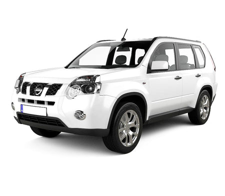 Protection en acier inoxydable pour pédale repos-pied Nissan X-Trail T31 fabrication 06.2007 - 07.2014, carrosserie suv