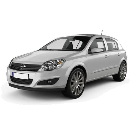Protection de seuil de porte en acier inoxydable Opel Astra H fabrication 2004 - 12.2014, carrosserie berline
