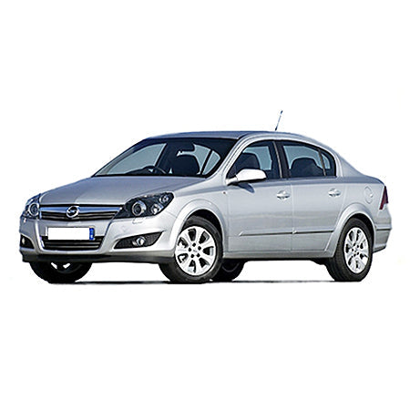 Protection de seuil de porte en acier inoxydable Opel Astra H fabrication 2004 - 12.2014, carrosserie sedán