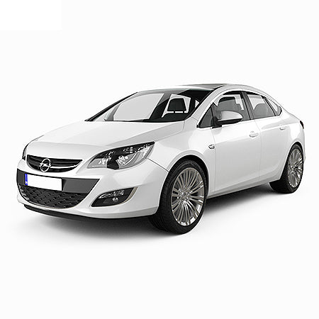 Protection de seuil de porte en acier inoxydable Opel Astra J fabrication 09.2010 - 03.2016, carrosserie sedán