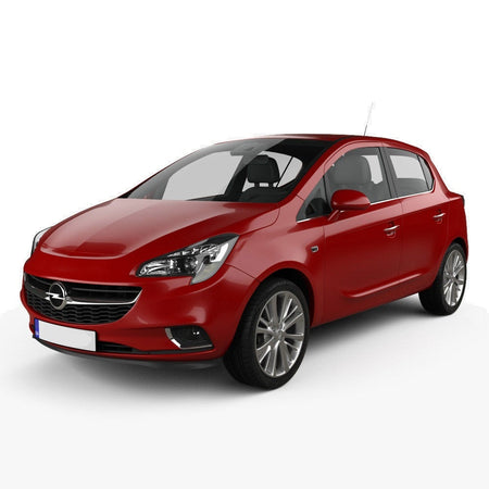 Protection de seuil de porte en acier inoxydable Opel Corsa E fabrication 12.2014 - 05.2019, carrosserie berline