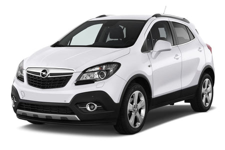 Protection de seuil de porte en acier inoxydable Opel Mokka A fabrication 09.2012 - 2016, carrosserie suv
