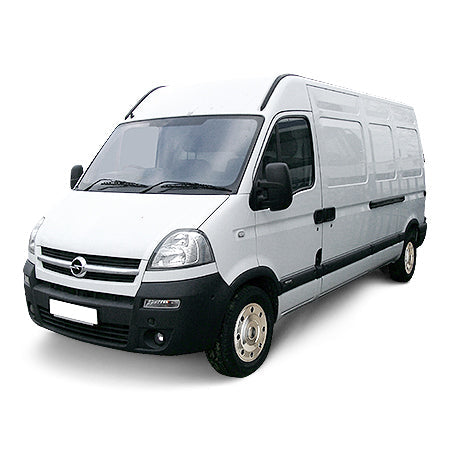 Protection de seuil de porte en acier inoxydable Opel Movano A fabrication 2003 - 2010, carrosserie van