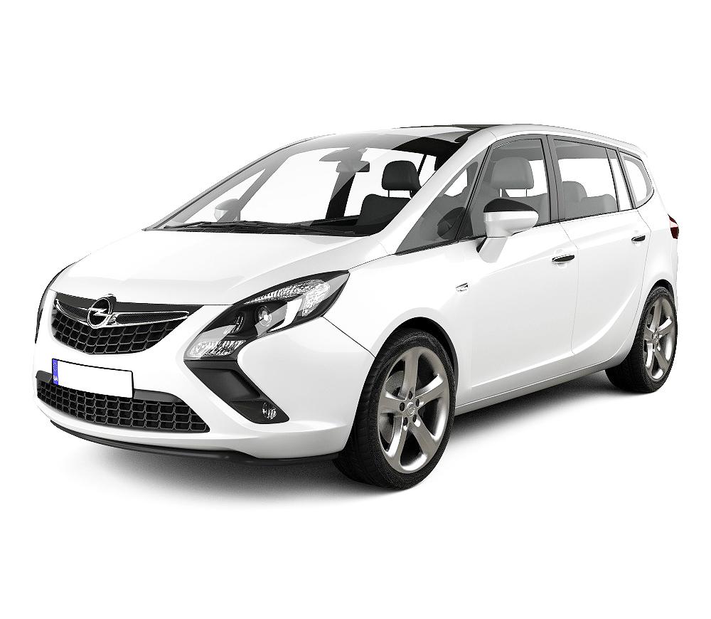 Protection de seuil de porte en acier inoxydable Opel Zafira C fabrication 01.2012 - 07.2019, carrosserie van