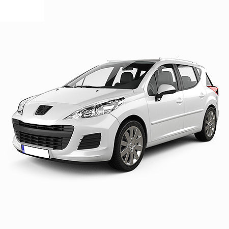 Tapis en moquette de voiture Peugeot 207 fabrication 2007 - 06.2013, carrosserie break