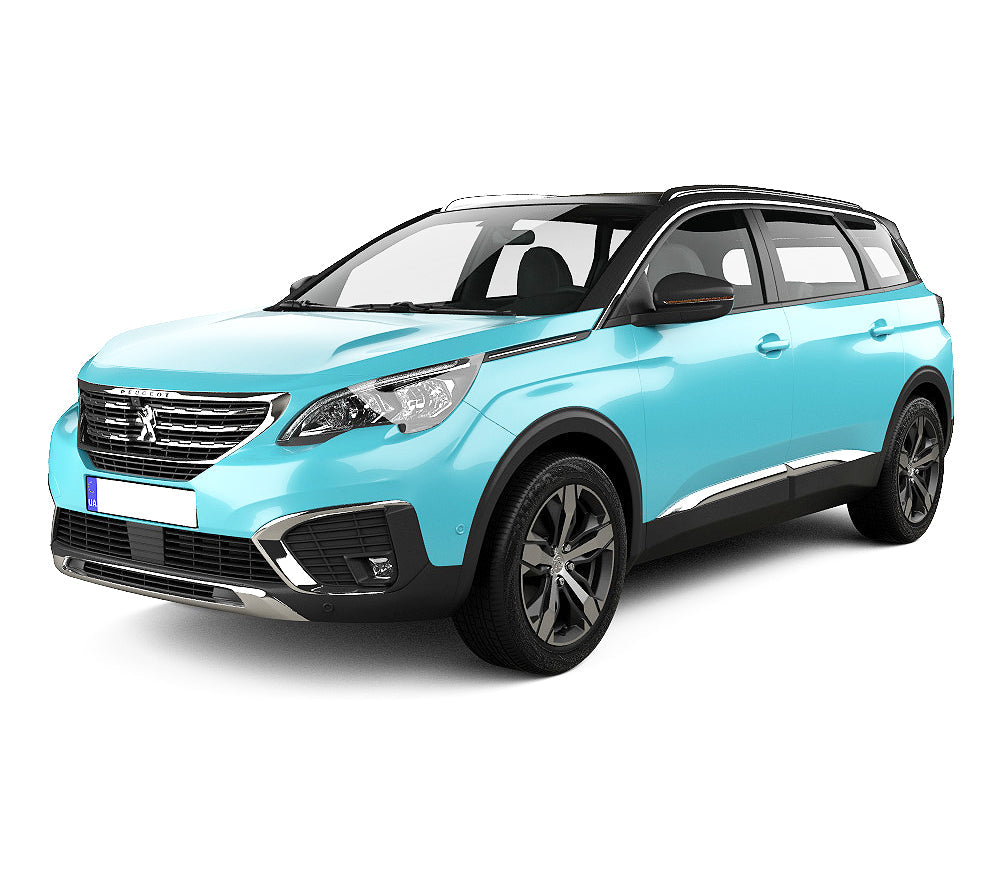 Protection en acier inoxydable pour pédale repos-pied Peugeot 5008 II fabrication 07.2017 - présent, carrosserie suv