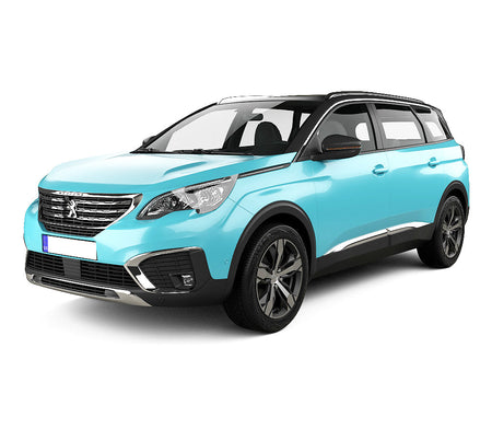 Tapis en moquette de voiture Peugeot 5008 II fabrication 07.2017 - 09.2024, carrosserie suv