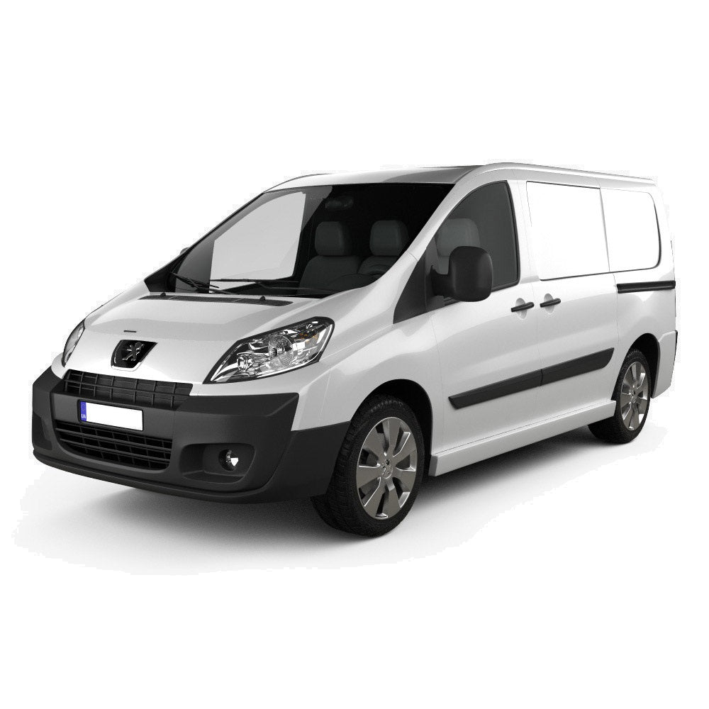 Protection de seuil de porte en acier inoxydable Peugeot Expert II fabrication 2007 - 2016, carrosserie van