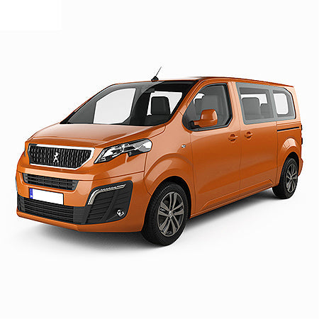 Protection de seuil de porte en acier inoxydable Peugeot Expert Traveller Expert III Traveller fabrication 01.2016 - présent, carrosserie van