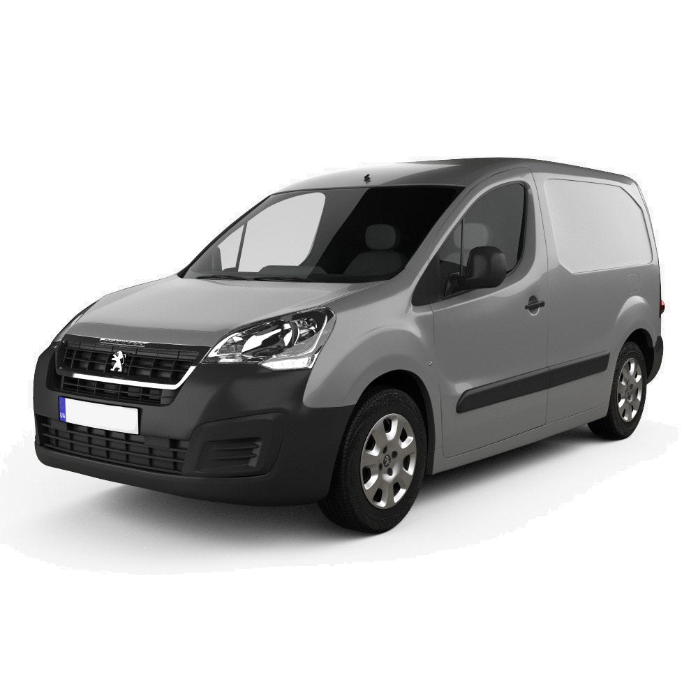 Protection de seuil de porte en acier inoxydable Peugeot Partner II fabrication 2008 - 08.2018, carrosserie van