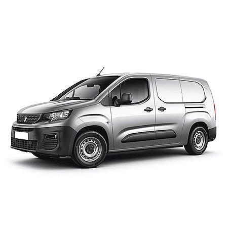 Protection de seuil de porte en acier inoxydable Peugeot Partner III fabrication 06.2018 - présent, carrosserie van