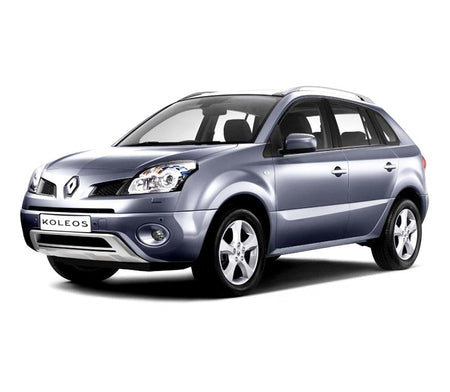 Protection en acier inoxydable pour pédale repos-pied Renault Koleos I fabrication 08.2008 - 06.2017, carrosserie suv