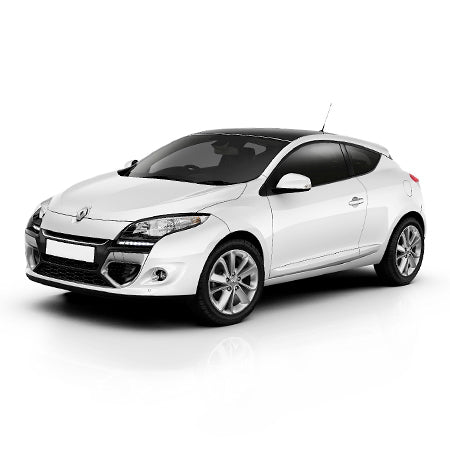 Tapis avec bords relevés Renault Megane III fabrication 11.2008 - 12.2015, carrosserie coupé