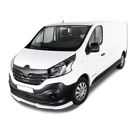 Protection de seuil de porte en acier inoxydable Renault Trafic III fabrication 09.2014 - présent, carrosserie van