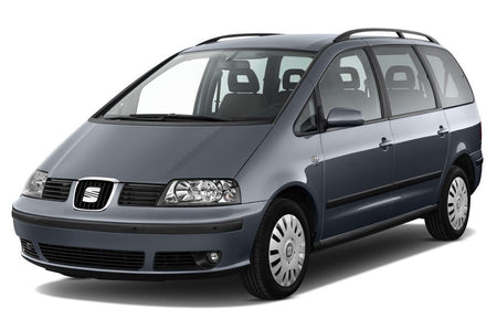 Protection de seuil de porte en acier inoxydable Seat Alhambra I fabrication 1995 - 08.2010, carrosserie van