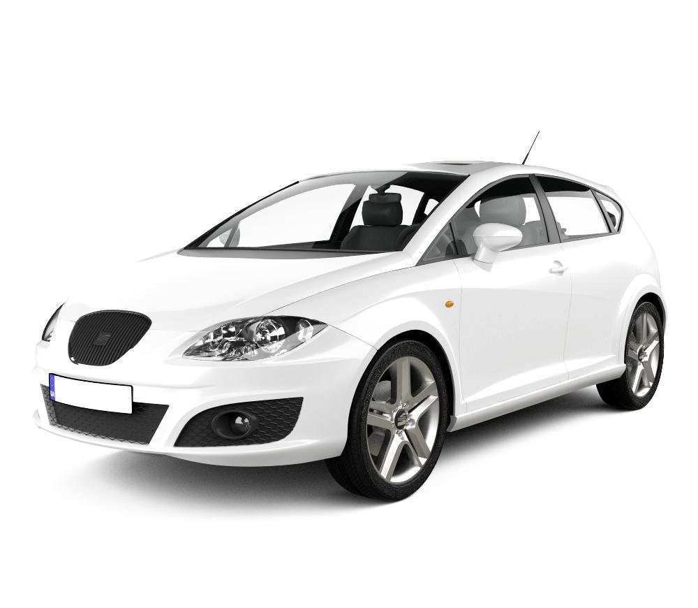 Protection de seuil de porte en acier inoxydable Seat Leon II 1P fabrication 07.2005 - 2012, carrosserie berline