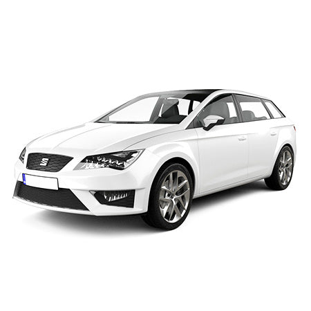 Protection de seuil de porte en acier inoxydable Seat Leon III 5F fabrication 11.2012 - 02.2020, carrosserie break
