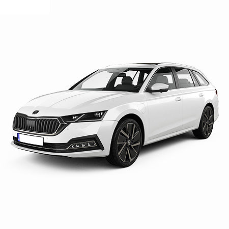 Protection de seuil de porte en acier inoxydable Skoda Octavia IV fabrication 06.2020 - présent, carrosserie break