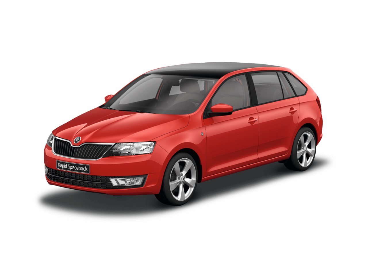 Tapis avec bords relevés Skoda Rapid Spaceback fabrication 10.2013 - 03.2019, carrosserie berline