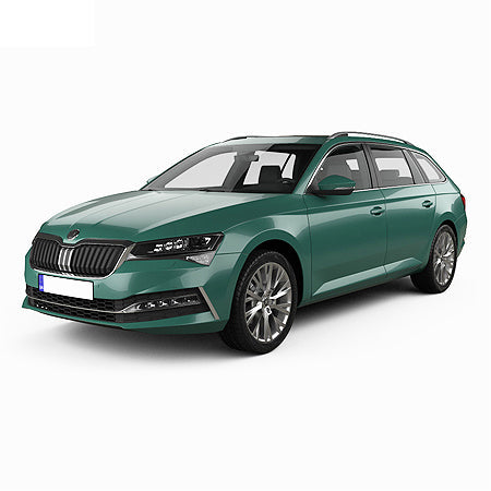 Tapis avec bords relevés Skoda Superb IV PHEV fabrication 2020 - présent, carrosserie break