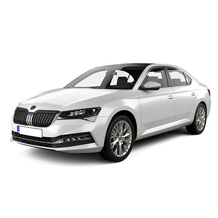 Tapis avec bords relevés Skoda Superb IV PHEV fabrication 2020 - 06.2022, carrosserie sedán