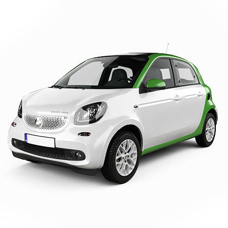 Tapis en moquette de voiture Smart ForFour II fabrication 2014 - présent, carrosserie berline