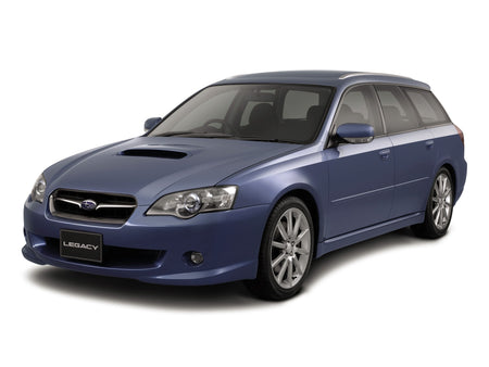 Protection de seuil de porte en acier inoxydable Subaru Legacy IV fabrication 2003 - 2009, carrosserie break