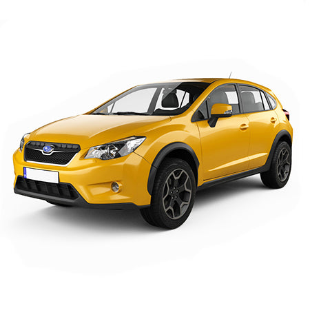 Protection de seuil de porte en acier inoxydable Subaru XV I fabrication 01.2012 - 2017, carrosserie suv
