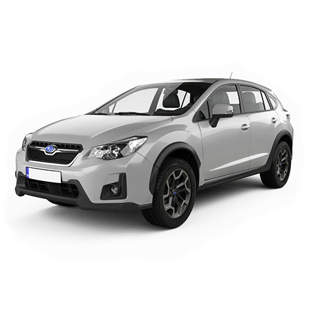 Protection de seuil de porte en acier inoxydable Subaru XV II fabrication 01.2018 - présent, carrosserie suv