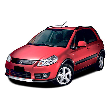 Protection de seuil de porte en acier inoxydable Suzuki SX4 fabrication 2006 - 08.2013, carrosserie berline
