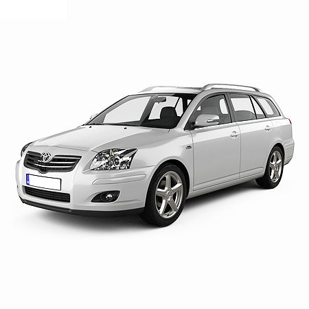 Protection seuil de coffre Toyota Avensis II fabrication 03.2003 - 12.2008, carrosserie break