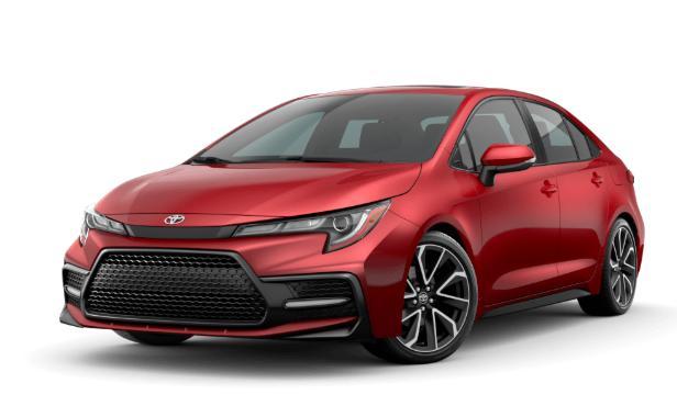 Protection de seuil de porte en acier inoxydable Toyota Corolla XII E210 fabrication 02.2019 - présent, carrosserie berline