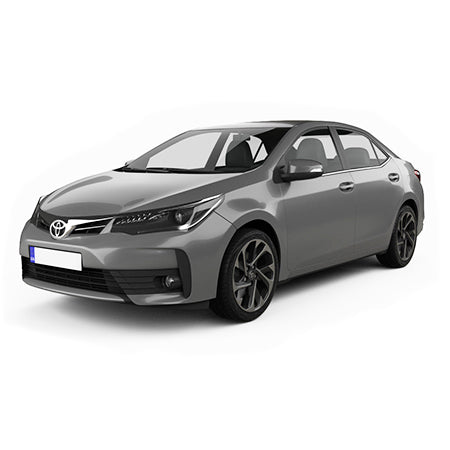 Protection de seuil de porte en acier inoxydable Toyota Corolla XII E210 fabrication 03.2019 - présent, carrosserie sedán