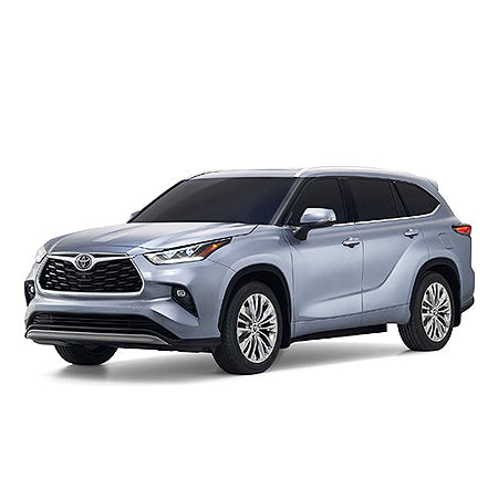 Protection de seuil de porte en acier inoxydable Toyota Highlander fabrication 01.2021 - présent, carrosserie suv