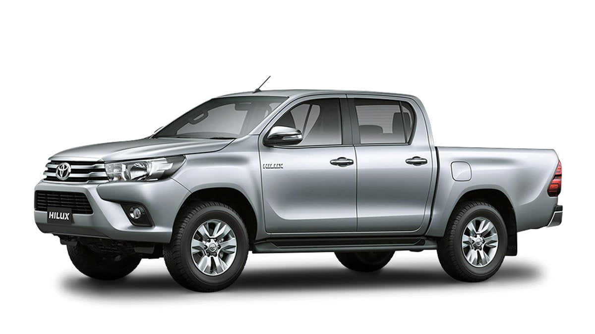 Protection de seuil de porte en acier inoxydable Toyota Hilux fabrication 2006 - 08.2016, carrosserie pick-up
