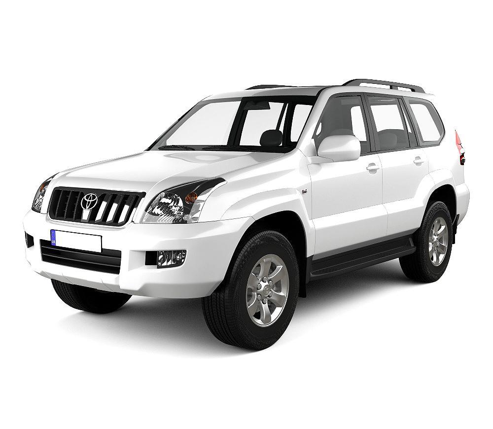 Protection de seuil de porte en acier inoxydable Toyota Land Cruiser 120 Prado fabrication 03.2003 - 2009, carrosserie suv