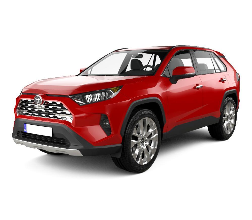 Tapis avec bords relevés Toyota RAV4 IV fabrication 2016 - 2019, carrosserie suv